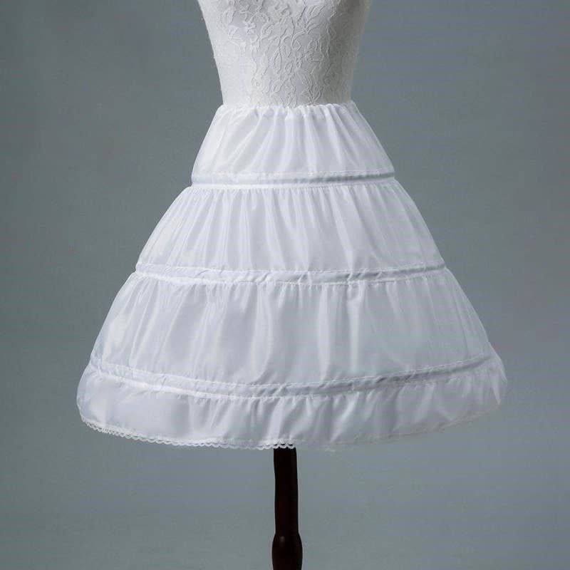 New Large and Small Girls' Puffy Petticoat Children's Princess Dress Petticoat Little Girl Flower Girl Petticoat Wedding Dress with Boning