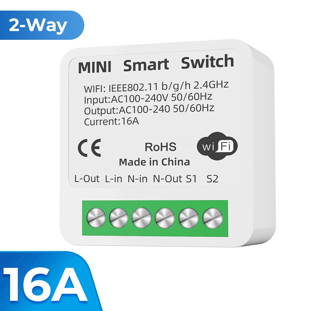 WiFi Smart Switch Intelligent Timer Dual Control Bluetooth Tuya RF4333 Zero/Line Wire Zigbee Switch
