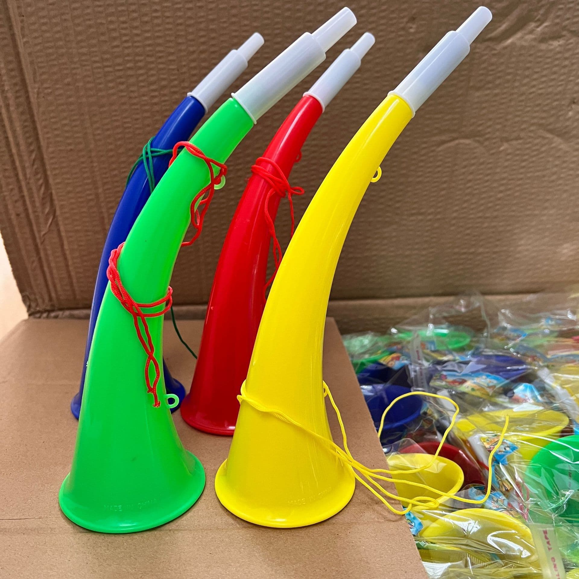 School Evening Party Sports Event Cheerleading Atmosphere Props, Football Fan Vuvuzela Horn