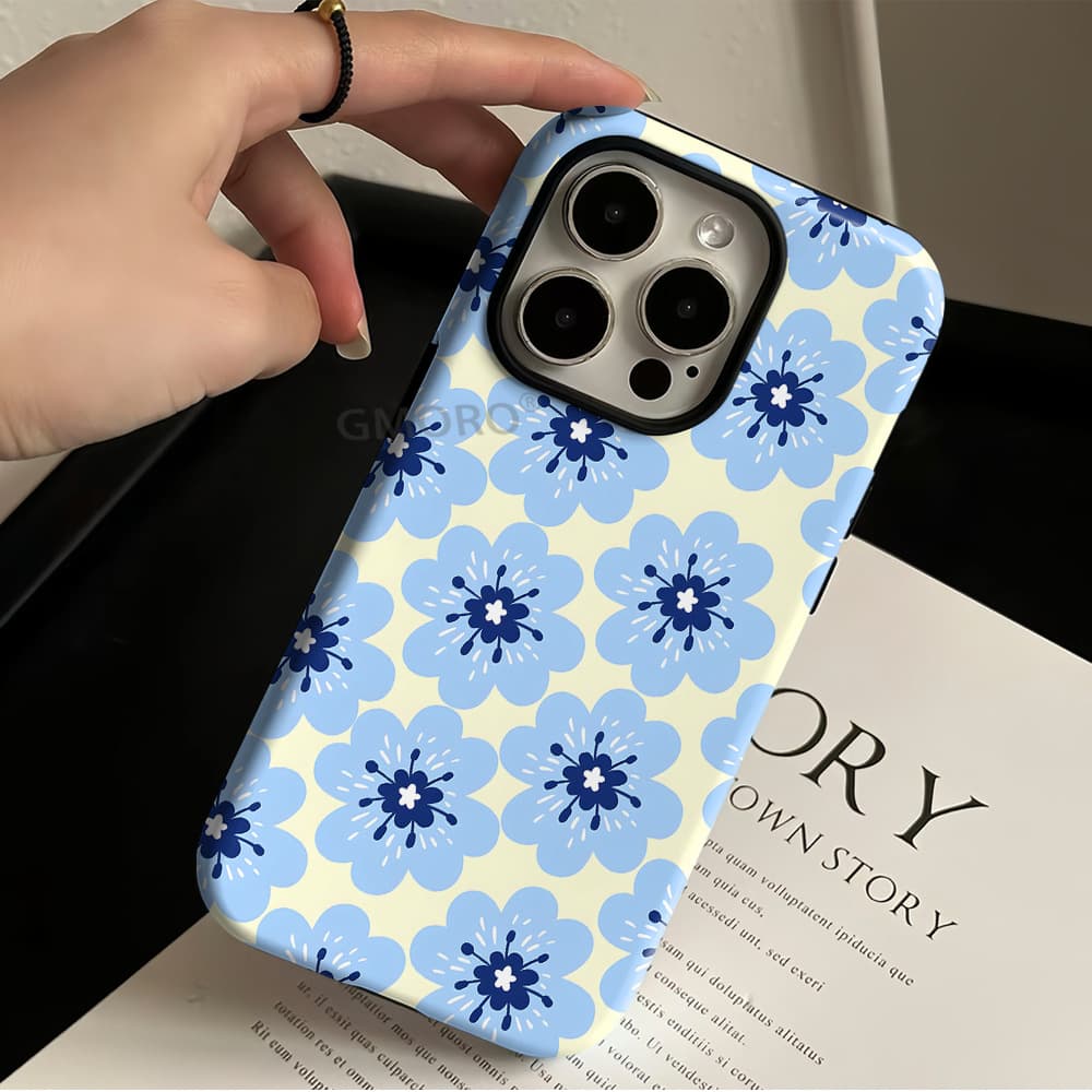 MagSafe Magnetic Retro Floral iPhone 16/17 Pro Max Summer Phone Case Wholesale Production Protective Case