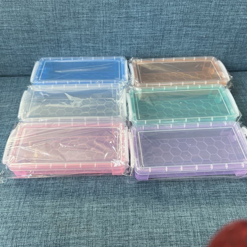 Office Culture Stationery Box Desk Organizer Storage Box Plastic Pencil Holder Desktop Accessories