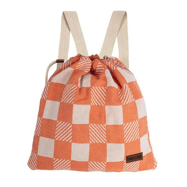 Cross-border best-selling Seashells Towel Bag 2-in-1 convertible beach towel bag