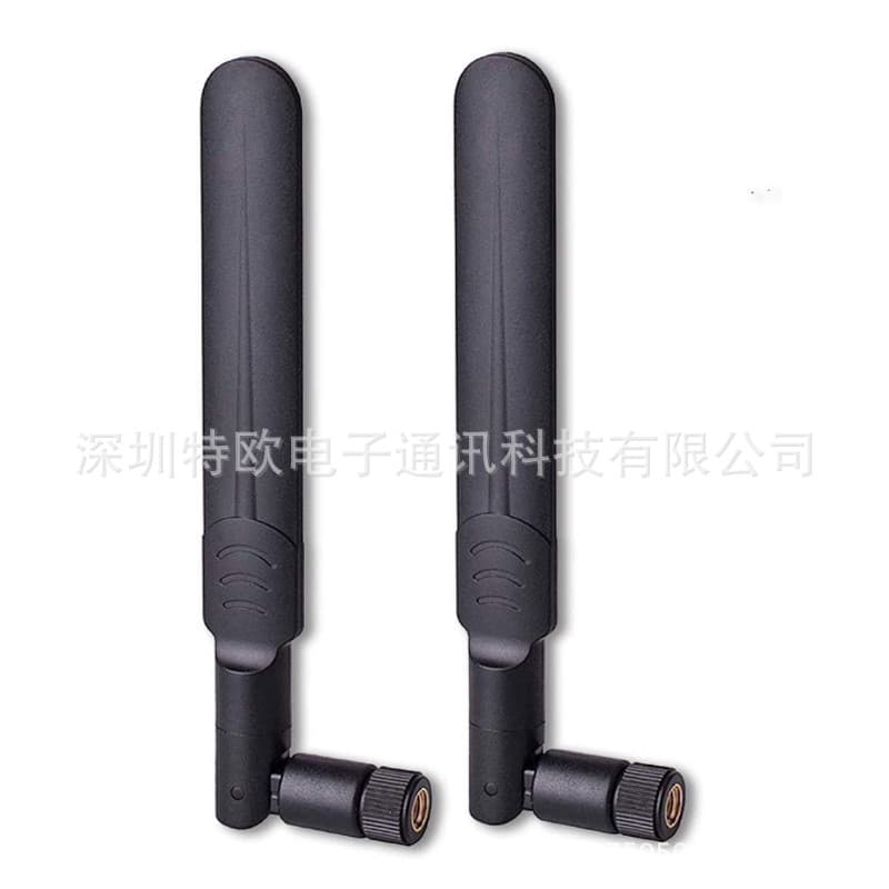 4G/LTE/2.4G/5.8G Paddle Antenna Omnidirectional WiFi Foldable Feather Antenna Foldable Fan-Shaped Rubber Duck Antenna