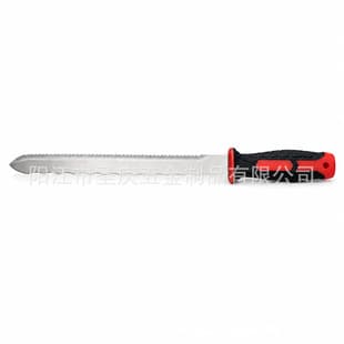 Two-Color Plastic Handle Mineral Wool Knife, Asbestos Knife, Insulation Cotton Knife, Rock Wool Knife, Composite Panel Cutting Knife, Serrated Knife