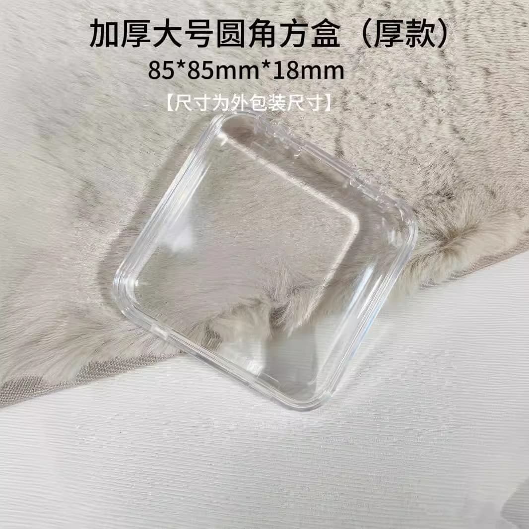 Nail Art Box Hand-Wearable Nails Anti-Fall Jewelry Laminated Case High-Transparency Portable Arc Thickened Nail Tip Packaging Display