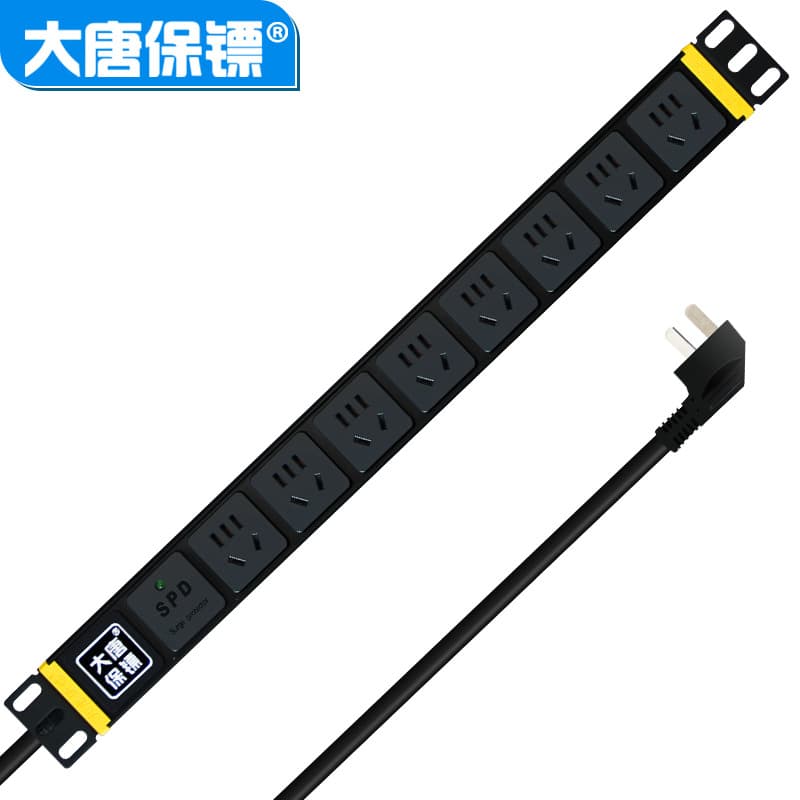 Datang Bodyguard HP7605 Datang PDU Rack Socket 8-Way 16A Power Surge-Protected Power Strip High-Power