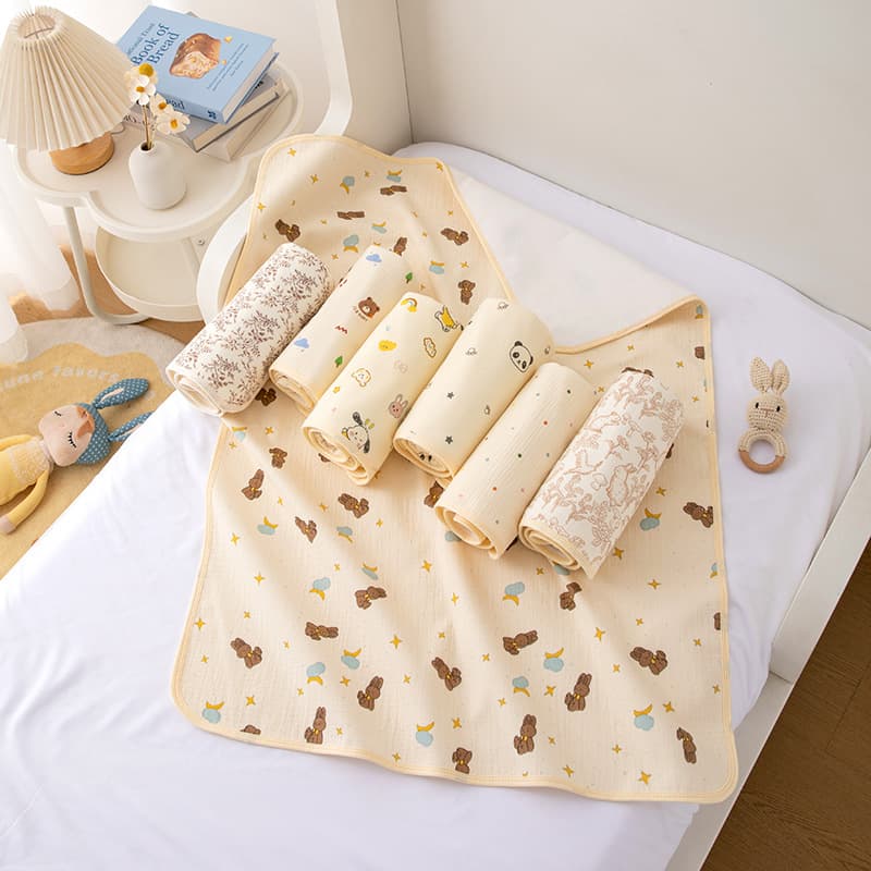 Pure cotton diaper pads, washable waterproof mattress pads for newborns, Class A children's pads, all-season waterproof pads, menstrual pads for adults.