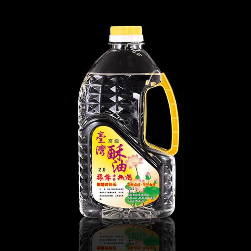 Factory Plant-Based Ghee 2.4 lbs Buddha Lamp Oil, Liquid Lamp Oil for Home Use, Eco-Friendly, Smokeless
