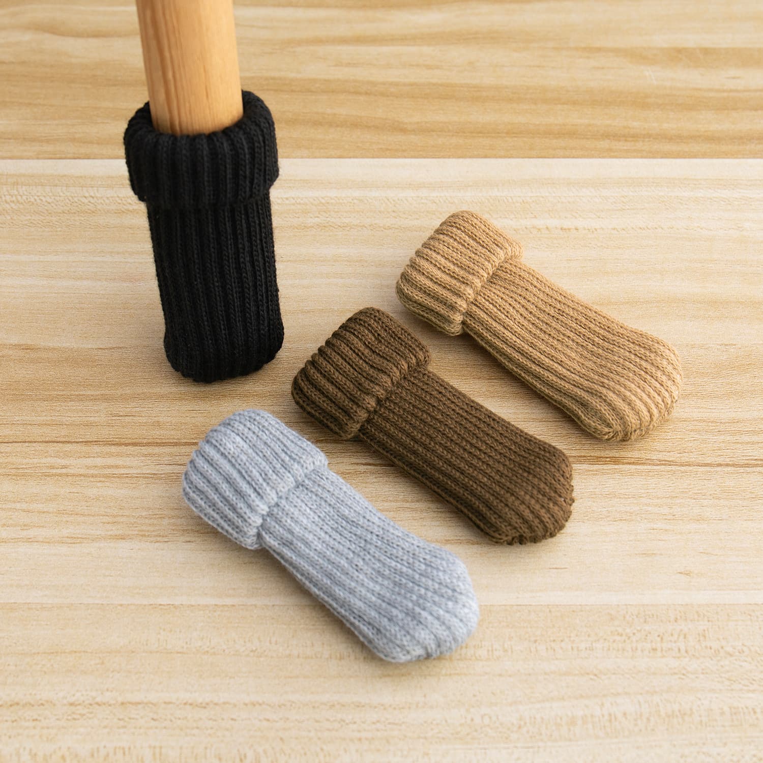 Wholesale chair foot covers table and chair foot pads double layer thickened wear-resistant table legs table foot pads chair foot stool leg protective covers