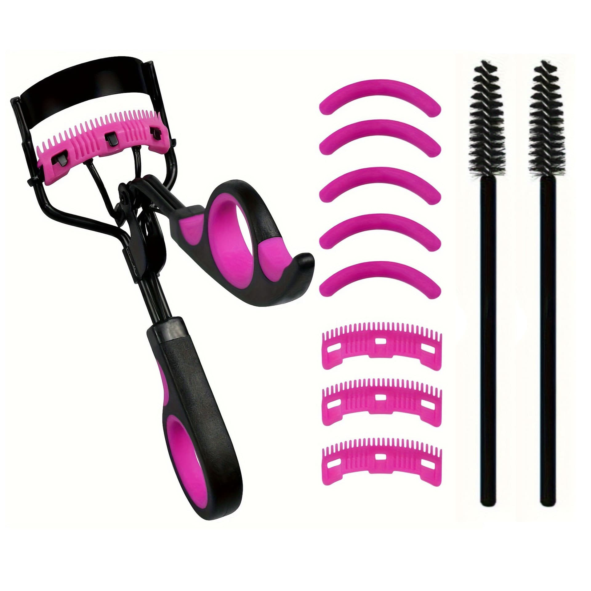 Cross-border Makeup Tool Set Eyelash Curler Lash Comb Eyebrow Comb Brow Scissors Women's Beauty Tools Christmas Gift