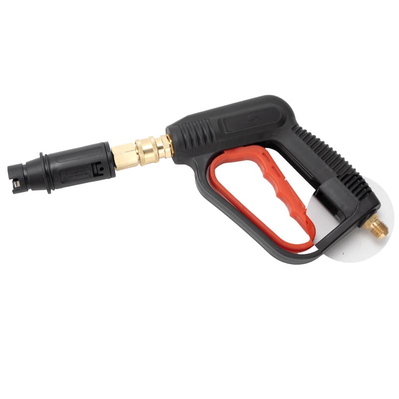 Plastic Gun to Quick-Connect Gun Head Car Washer Water Gun Adapter Foam PA Pot Adapter High-Pressure Water Gun Quick Connector Parts
