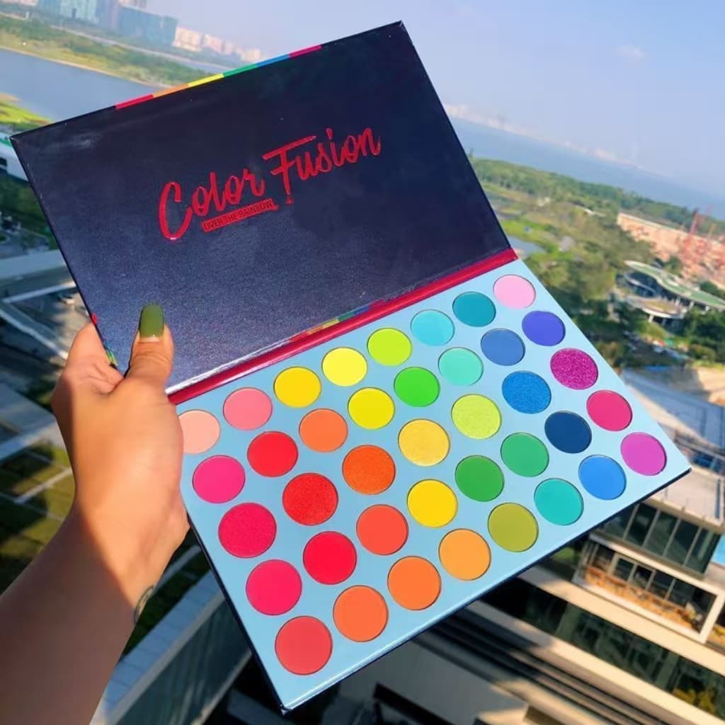 Best-selling Makeup Artist Pro Eyeshadow Palette, Cosplay Glitter Pearl European & American Matte Multi-purpose 39 Colors, Western Style Eyeshadow