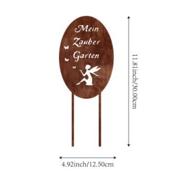 European and American Garden Butterfly Yard Stake Creative Art Metal Home Decoration Outdoor Landscape Gardening Craft