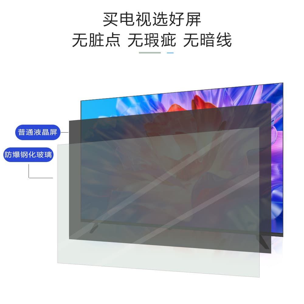 Suitable for export 75-inch Middle East TV, 55 65 85 98-inch 4K HD QLED high color gamut quantum dot