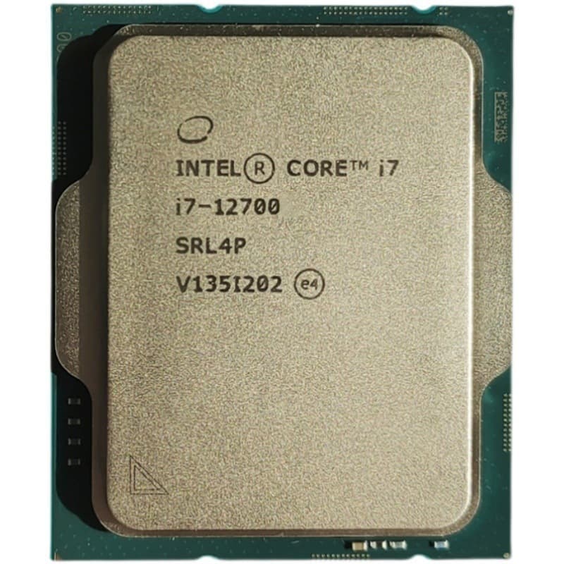 Intel i7-12700 new tray CPU processor, 12th generation, compatible with B760/Z790 motherboards.