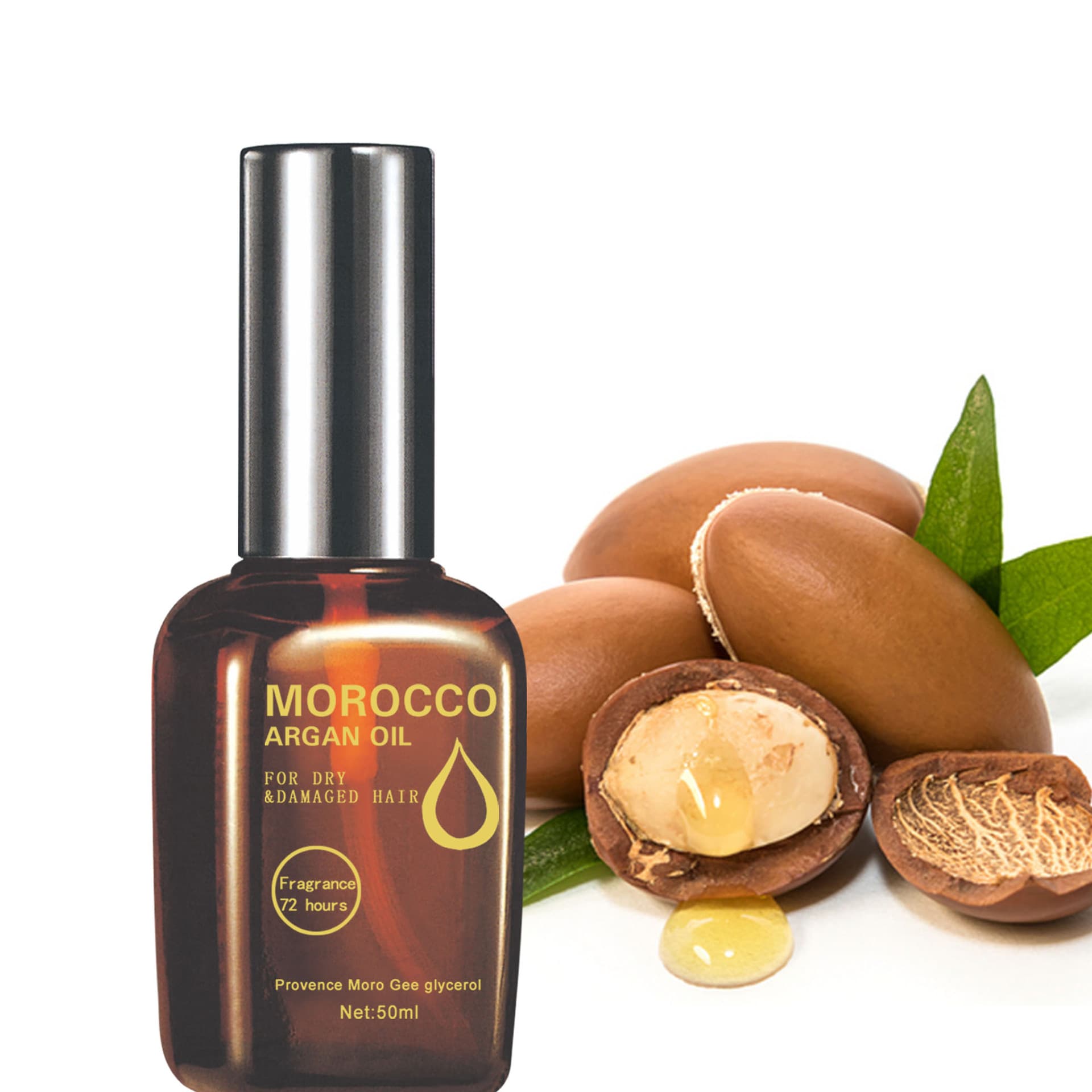 Cross-border hair salon wholesale Moroccan hair care essential oil for hair salon repair, moisturizing and smoothing, no-wash hair essential oil for perm and dyeing