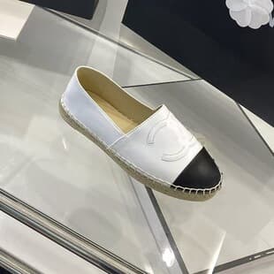 Chanel Style Rope Woven Fisherman Shoes Women Retro Linen Flat Slip-On Casual Fisherman Shoes Wholesale