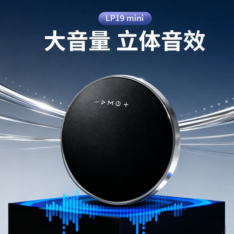 Home LP19 Wireless Bluetooth Speaker 10th Gen Small Desktop Mini Subwoofer Huaqiangbei Speaker Mini