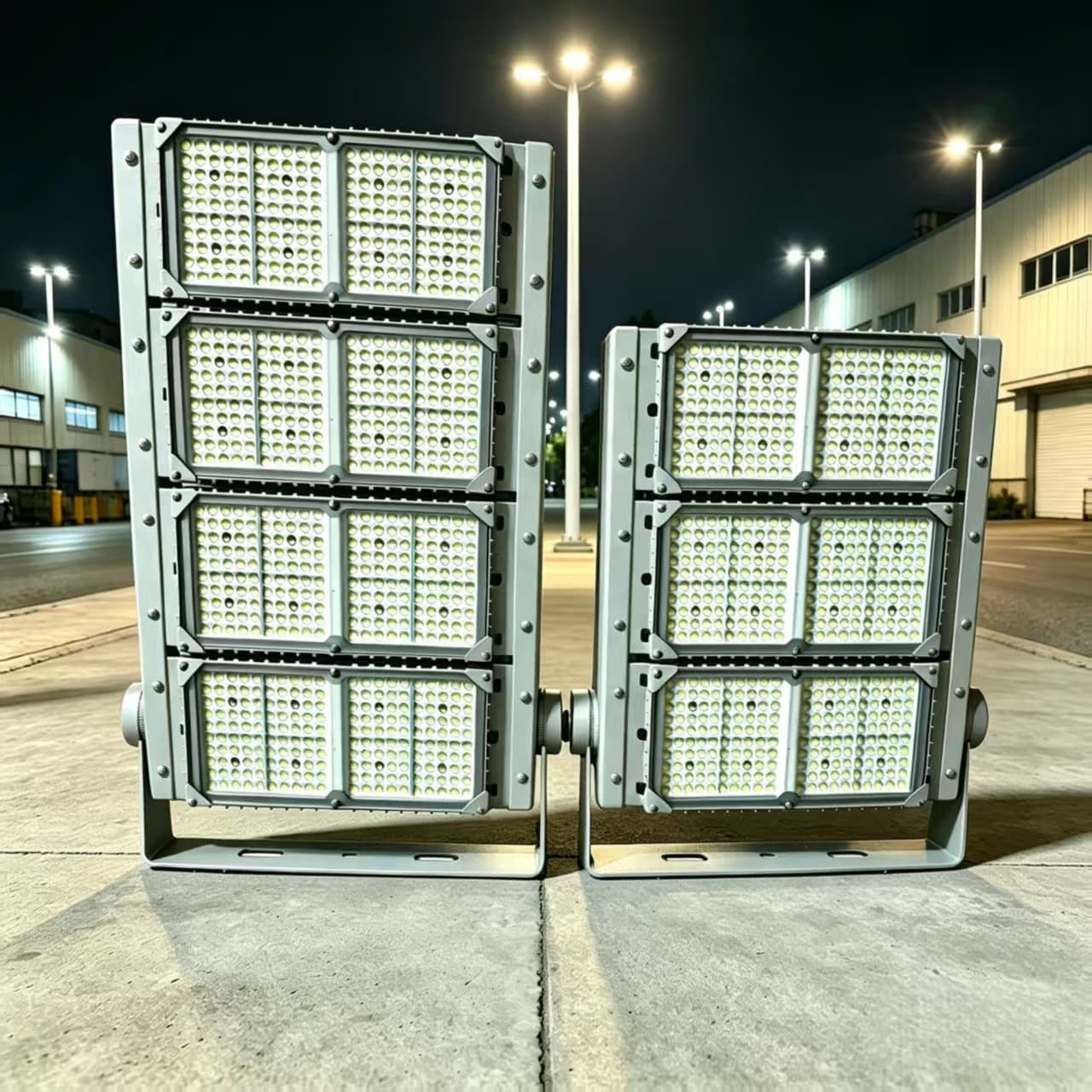 LED Glass Module Floodlight, Factory Patented Product, Multiple Angle Lenses Available, Dedicated for Stadiums and Plazas
