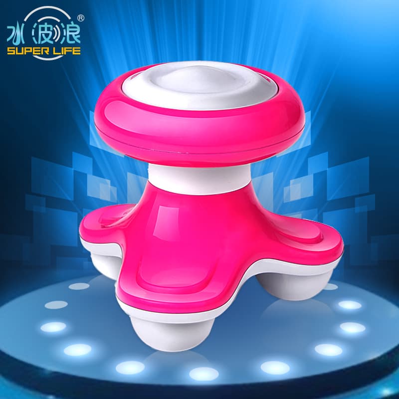 Manufacturer of small MINI electric vibration massagers with USB power, three-legged triangular massagers, wholesale.