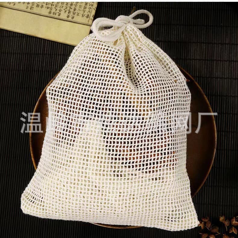 Specialized Bags for Braised Meat, Cotton Mesh Bags, Food-Grade, High-Temperature Resistant, Boilable Storage Bags, Drawstring Mesh Pouches, Reusable