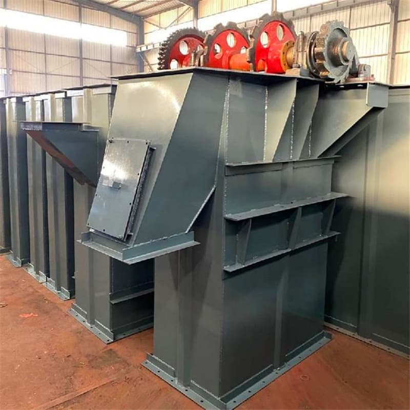 NE Plate Chain Bucket Elevator Sand and Gravel Feeder Mineral Powder Vertical Conveyor Slag Elevator Cement Bucket Elevator