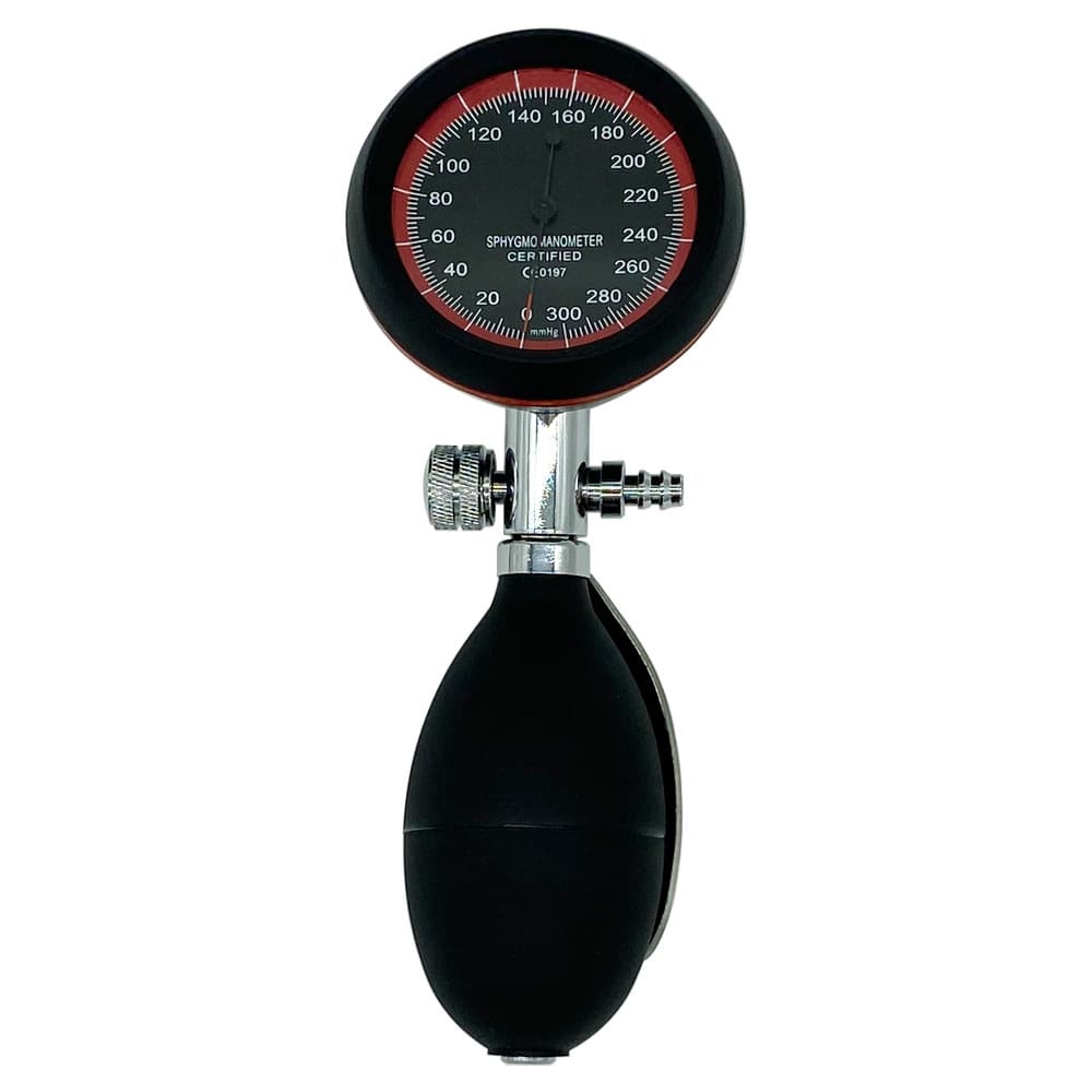 BP Meter Sphygmomanometer Pressure Gauge + Bulb