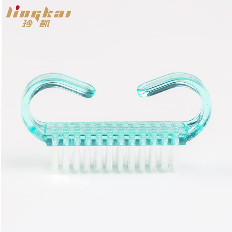 Nail brush manufacturer nail tools small horn brush transparent horn brush for dust cleaning plastic small gift brush