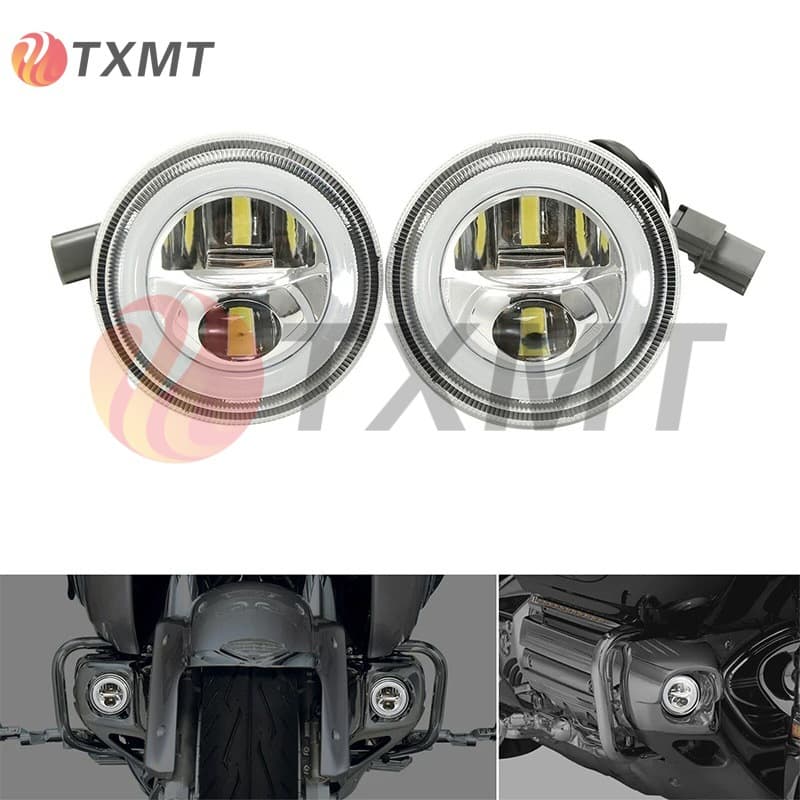 Compatible with Honda Gold Wing 1800 GL1800 Motorcycle LED Driving Fog Light 2006-2017