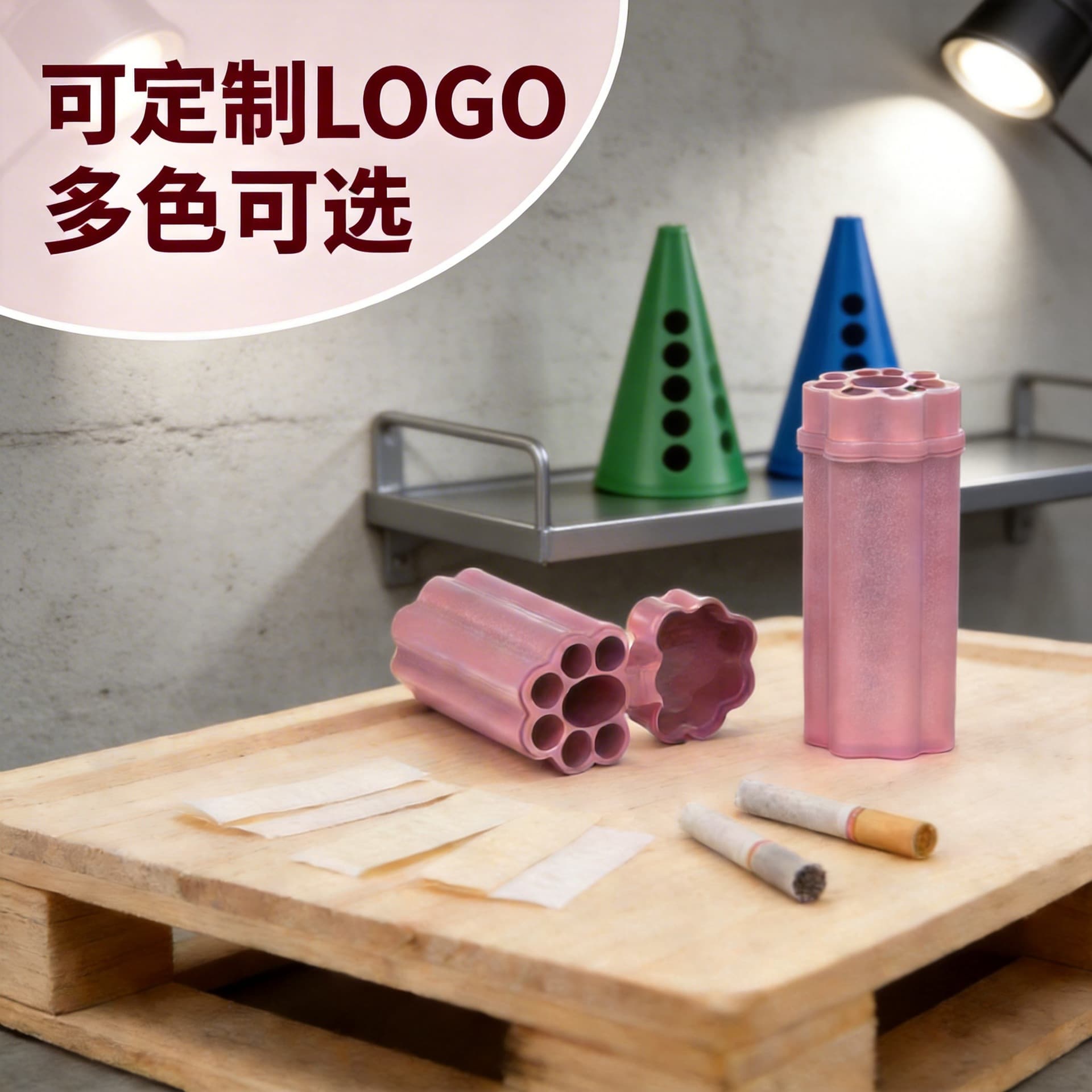 Cross-Border Cigarette Case Integrated Cigarette Storage Box for Storing Cigarette Tubes, Cigarette Tips, and Lighters