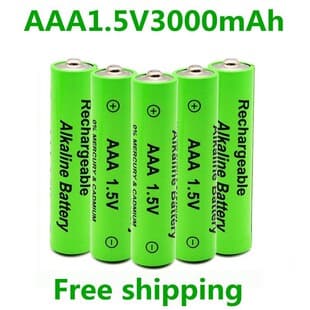 Alkaline Rechargeable Batteries Industrial Grade AAA 1.5V Rechargeable Alkaline Toy Batteries 4-Pack