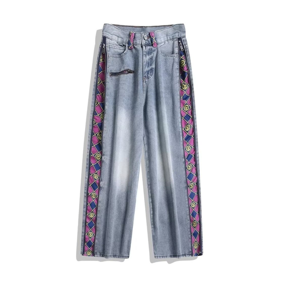 2026 New Spring and Autumn Dad Jeans, Large Size, Loose Fit, Slimming, Embroidered Harem Pants, Stylish Pants, Jeans for Men and Women