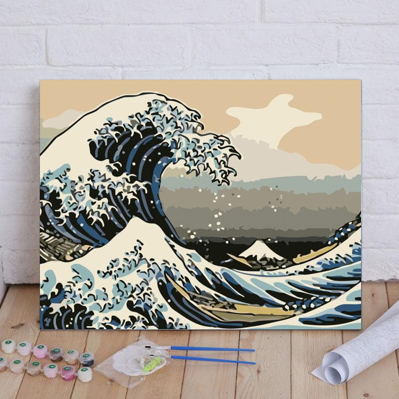 Factory wholesale DIY digital oil painting, cross-border hot-selling model, frameless gift box for foreign trade export, drop shipping supplier