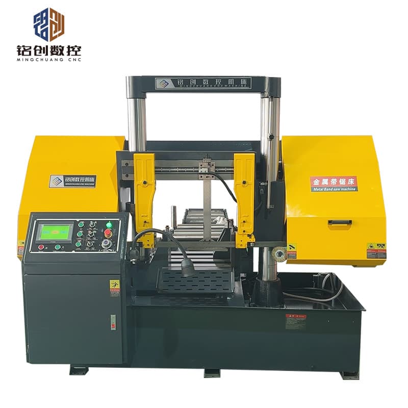 GZ4260 Horizontal Metal Band Saw, Fully Automatic Feeding, Double Column Gantry CNC Band Saw for 600mm Cutting