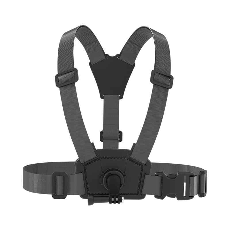 GoPro 11/10/9 quick-release chest strap action camera, front-mounted first-person perspective tripod for shooting.