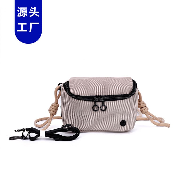 Customized new mobile phone bag, summer fashion, lightweight, niche crossbody bag, simple, expandable capacity small bag