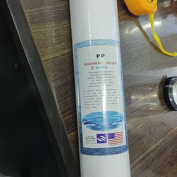 PP Cotton Filter Element Brand Water Quality Size 20 Inches Filtration Accuracy 5um Diameter 6cm Inner Diameter 3cm
