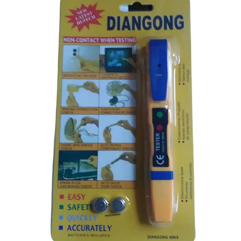 8848 Type Voltage Tester Factory Wholesale Multifunctional Digital Voltage Tester Industrial Electrician High and Low Voltage Test Pen