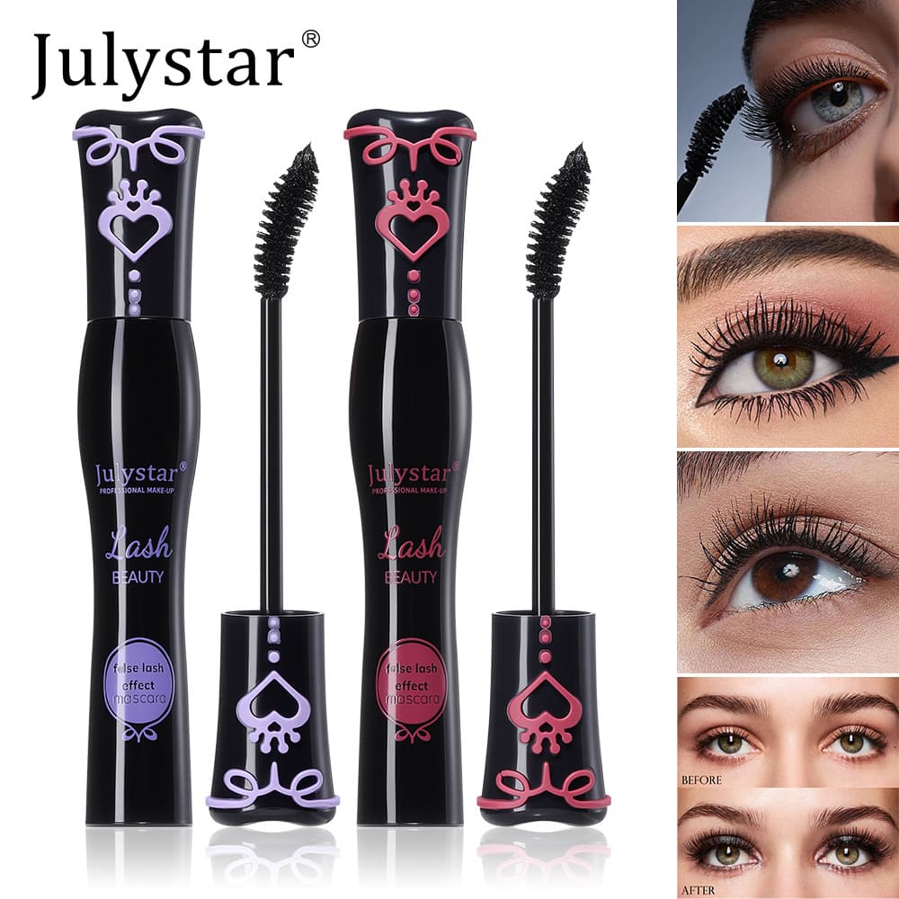 European and American makeup thick quick-drying mascara natural three-dimensional waterproof non-smudge curling long-lasting mascara