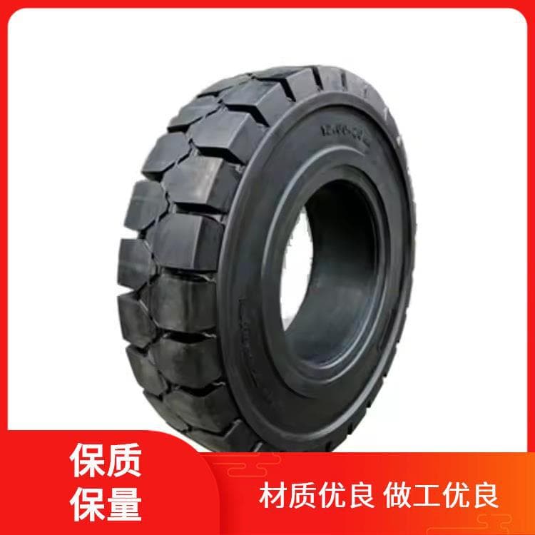 250-15 Forklift Industrial Solid Tire High-density Rubber Tire Anti-slip Anti-aging