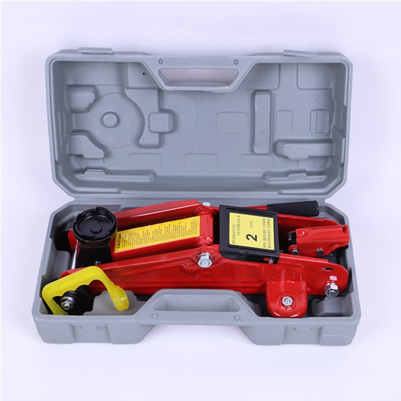 2-Ton Horizontal Jack for SUVs, Manual Hydraulic Jack for Car Repair Shops, Tire Changing Tool