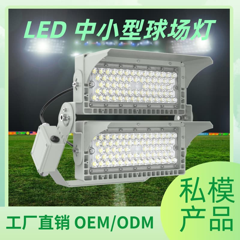 S2-500W High Mast Light Outdoor LED Stadium Light 250 to 800W Multi-Angle High Mast Light for Sports Venues Long Anti-Glare