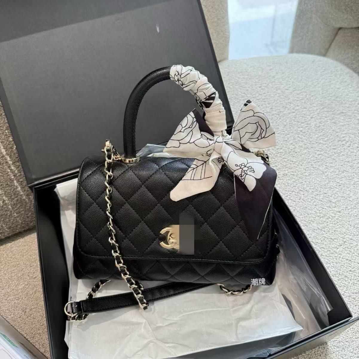 Small Fragrance Style Crossbody Bag 2025 New Genuine Leather Shoulder Handbag Women's Bag Fashion Diamond Quilted Chain