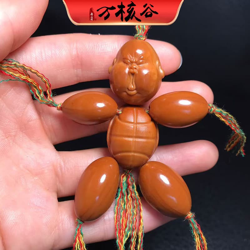 Olive Pit Carving New Style Various Shapes Panpanle Playpiece Rich Armor Clear Texture Olive Pit Old Oil Pit Seed Cultural Play