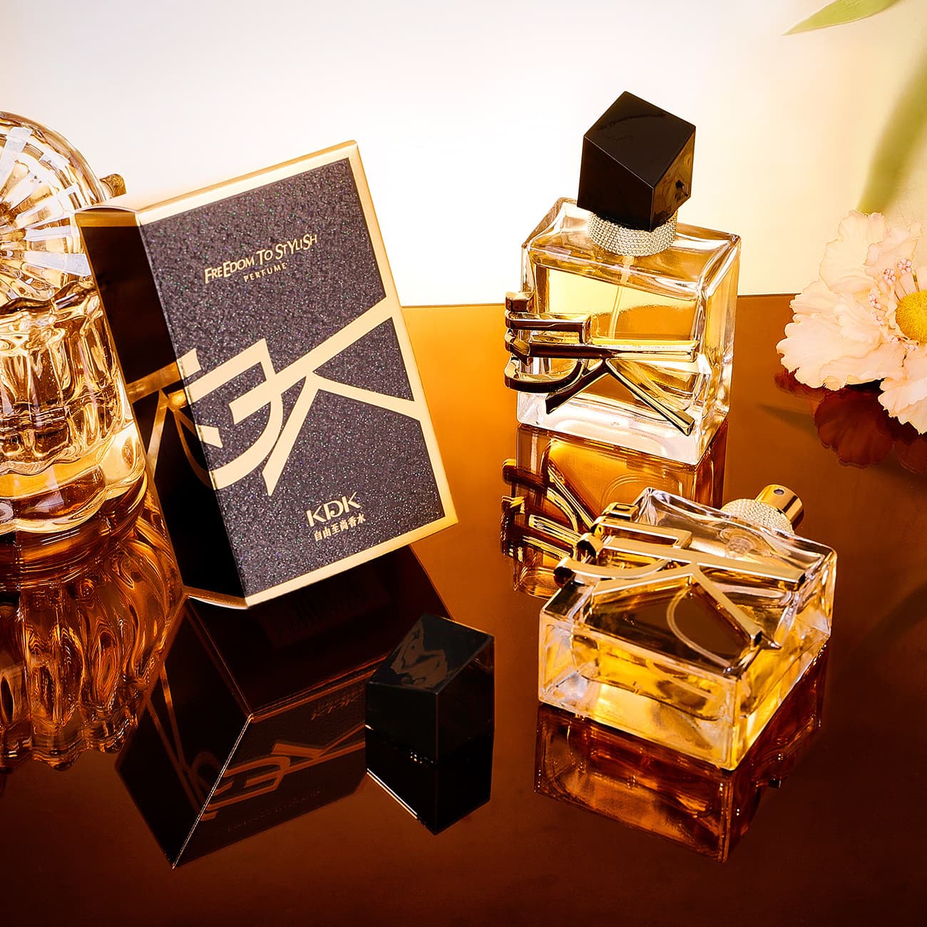 Brand same style KDK Freedom Chic Perfume for Men and Women Long-lasting Light Fragrance 12 Hours Authentic Domestic Classic Brand