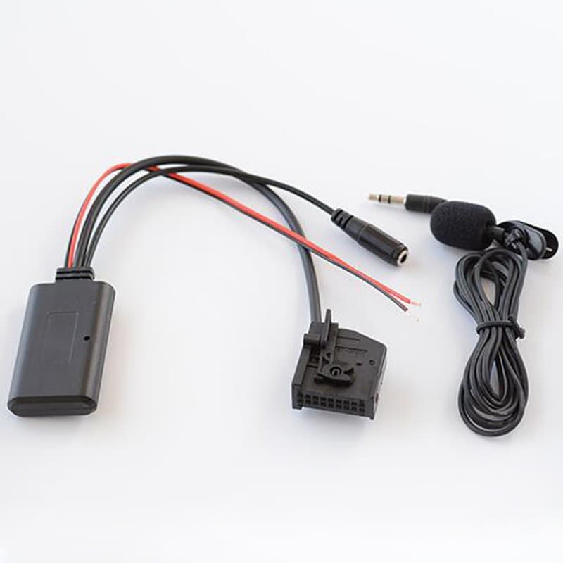 AUX Bluetooth Microphone Adapter for Mercedes-Benz W202 203 208 209 211 W168