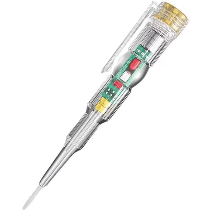 High-Brightness Color Light Voltage Tester for Electricians, Home Use, Induction Tester for Breakpoint, Live/Neutral Wire, Continuity Detection