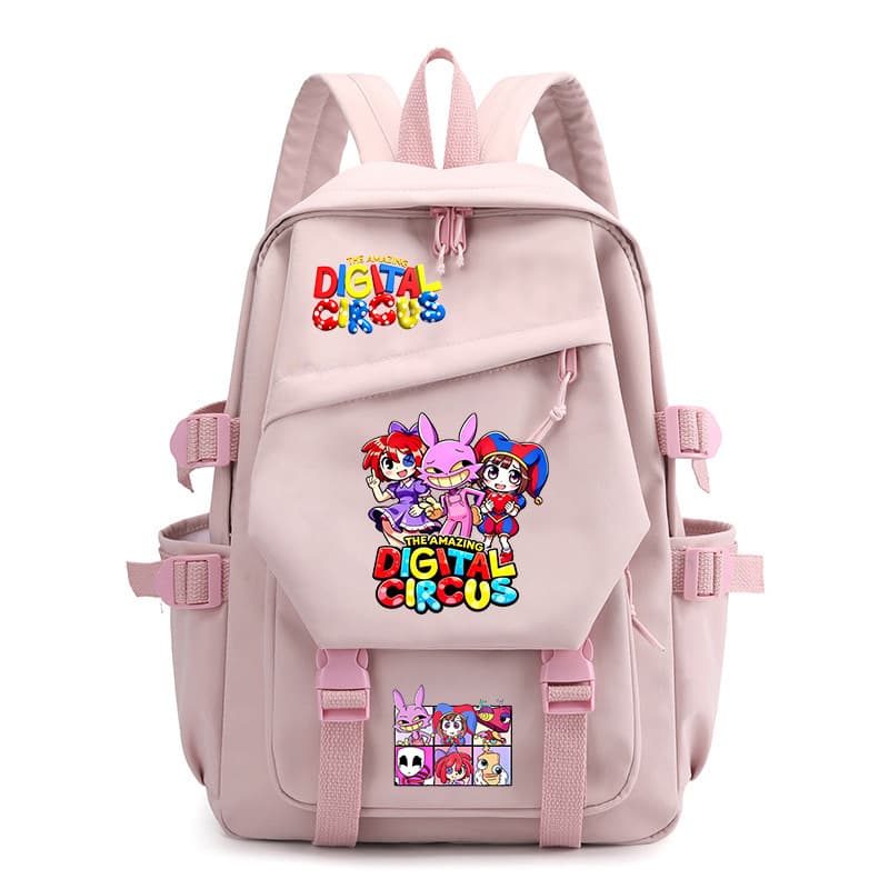 Cross-border New Magic Numbers Circus Oxford Cloth Backpack College and Middle School School Bags for Men and Women