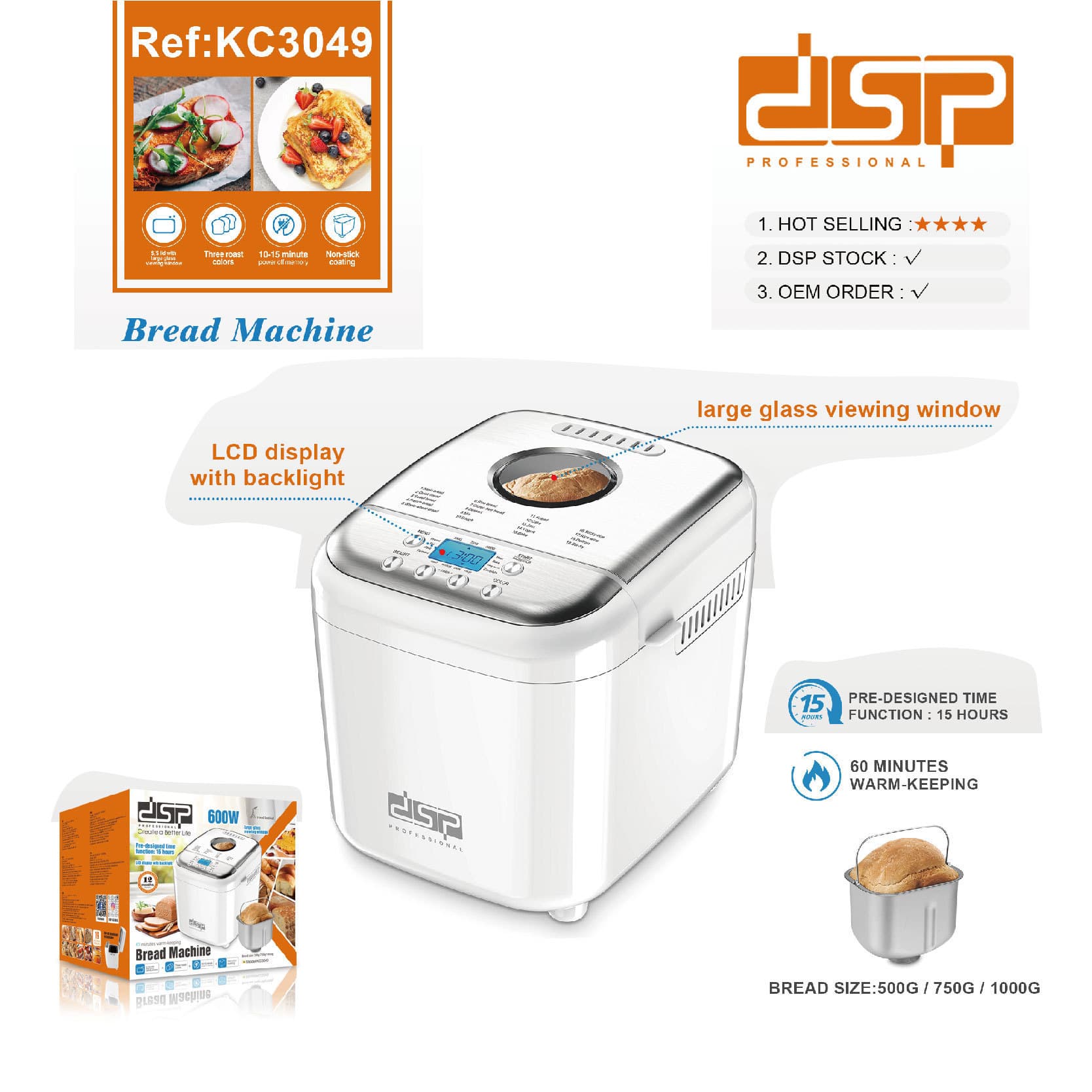 Home Small Bread Maker Bread Baking Machine BREAD MAKER