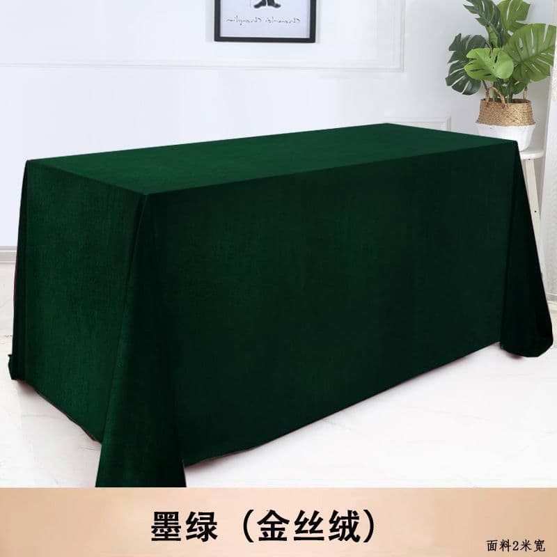 *Vendor Cloth Fleece Table Cover Market Stall Tablecloth Night Market Jewelry Display Cloth Black Red Fabric